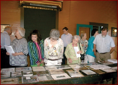 Visitors at the open house